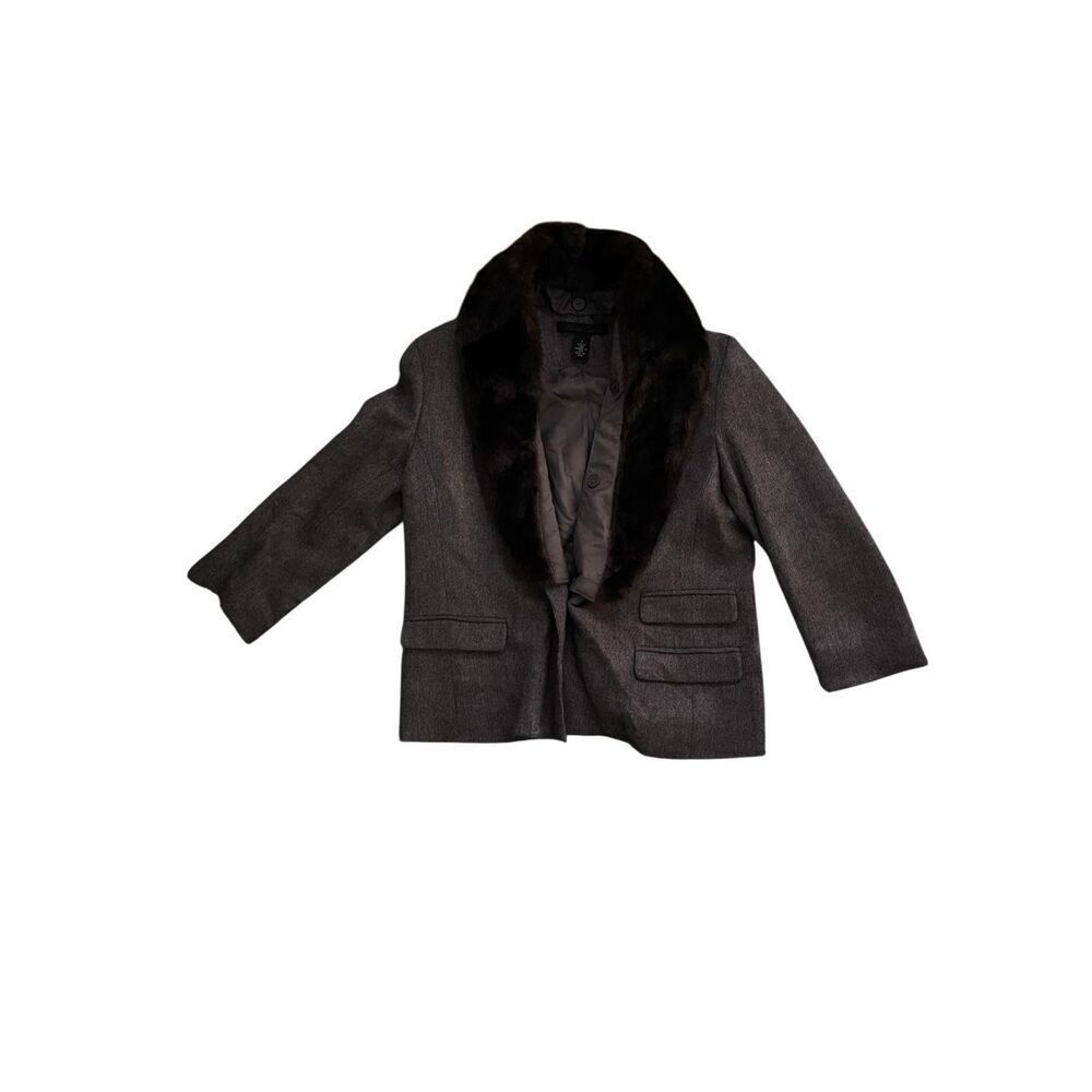 KENNETH COLE TWEED BLAZER JACKET